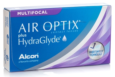 Air Optix Plus HydraGlude Multifocal (3) (     3-30)